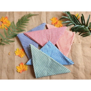 Set 10 chiếc tã chéo cho bé sơ sinh, tã xéo caro