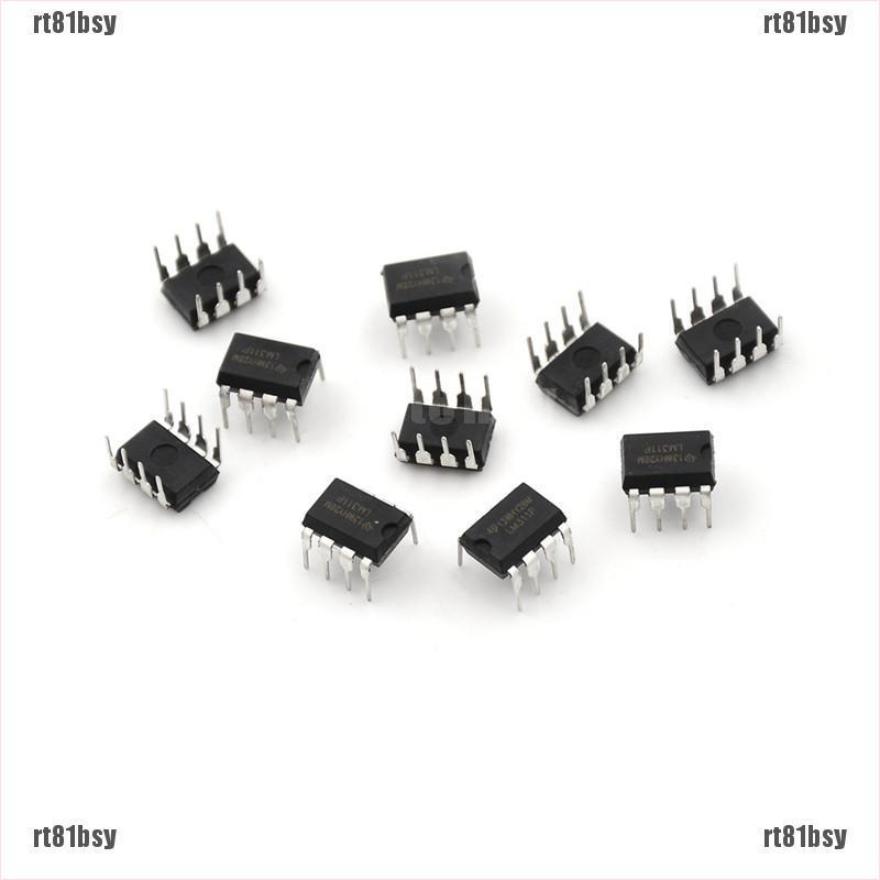 Bộ 10 Linh Kiện Điện Tử Ic Rt81Bsy Dip-8 Lm311P Lm311 Dip 8 Ic