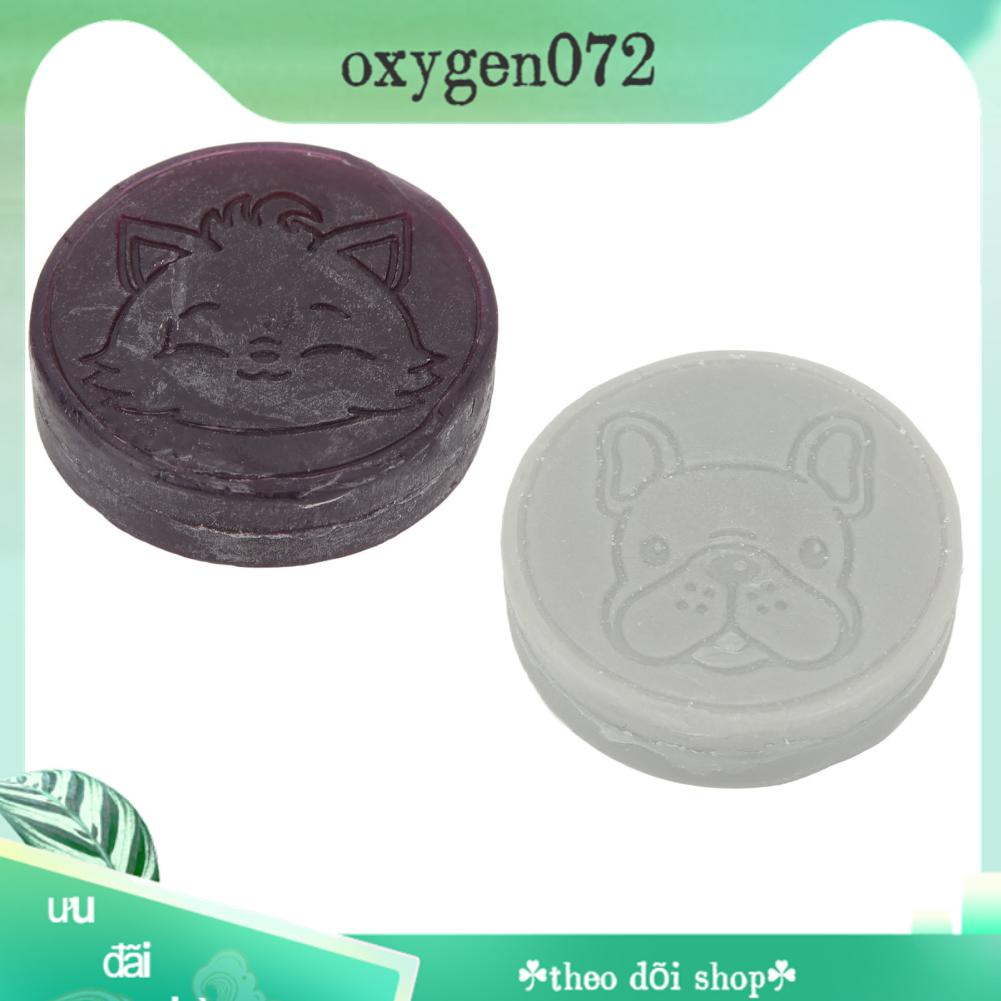 Oxygen072 Xà phòng gội đầu cho thú cưng Soap dưỡng ẩm giảm ngứa dịu nhẹ tắm chó có mùi thơm dành mèo con.