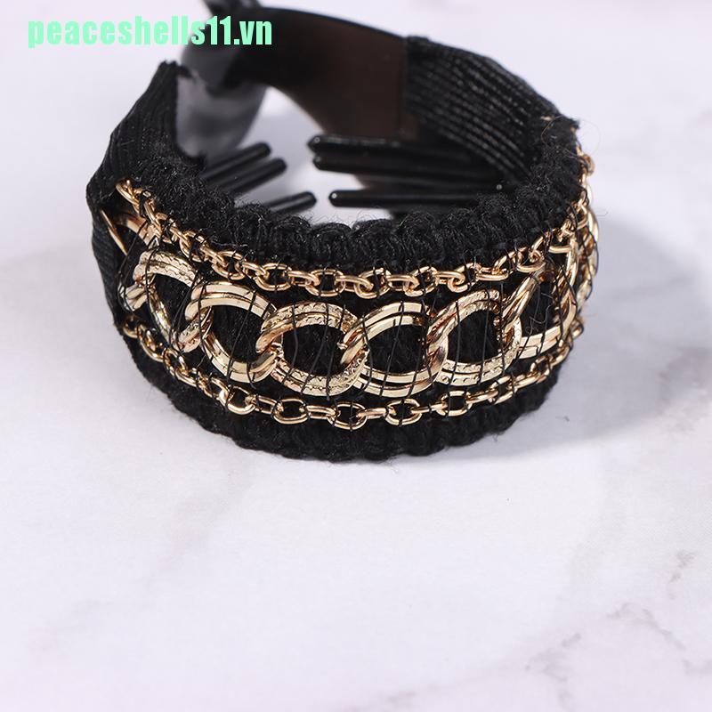 [Hàng mới về] Kẹp tóc hình tròn xinh xắn dành cho nữ