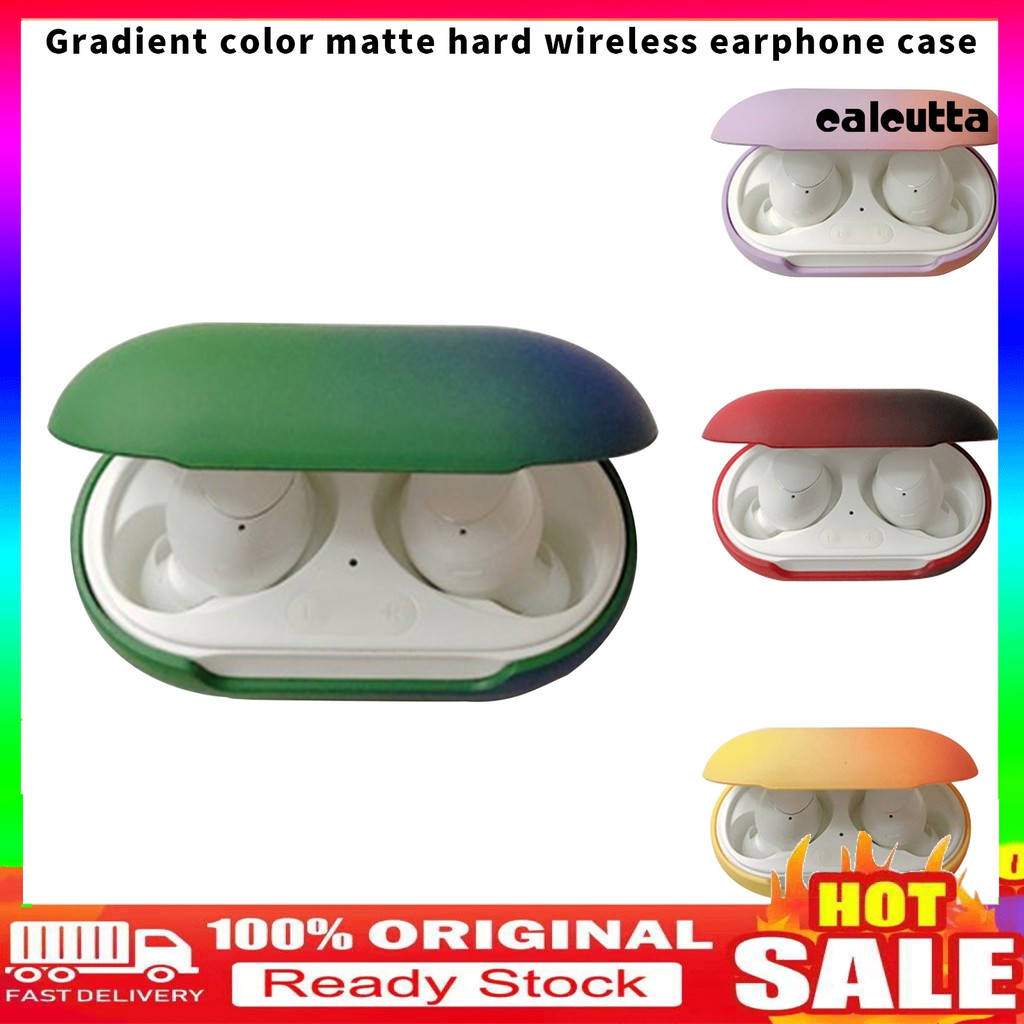 Vỏ Bảo Vệ Hộp Đựng Tai Nghe Airpods Chống Trầy Màu Gradient Cho Samsung Galaxy Buds Plus