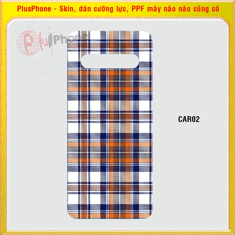 Dán Skin cho điện thoại LG V40, V50, V50s, V60 thinQ in mẫu caro