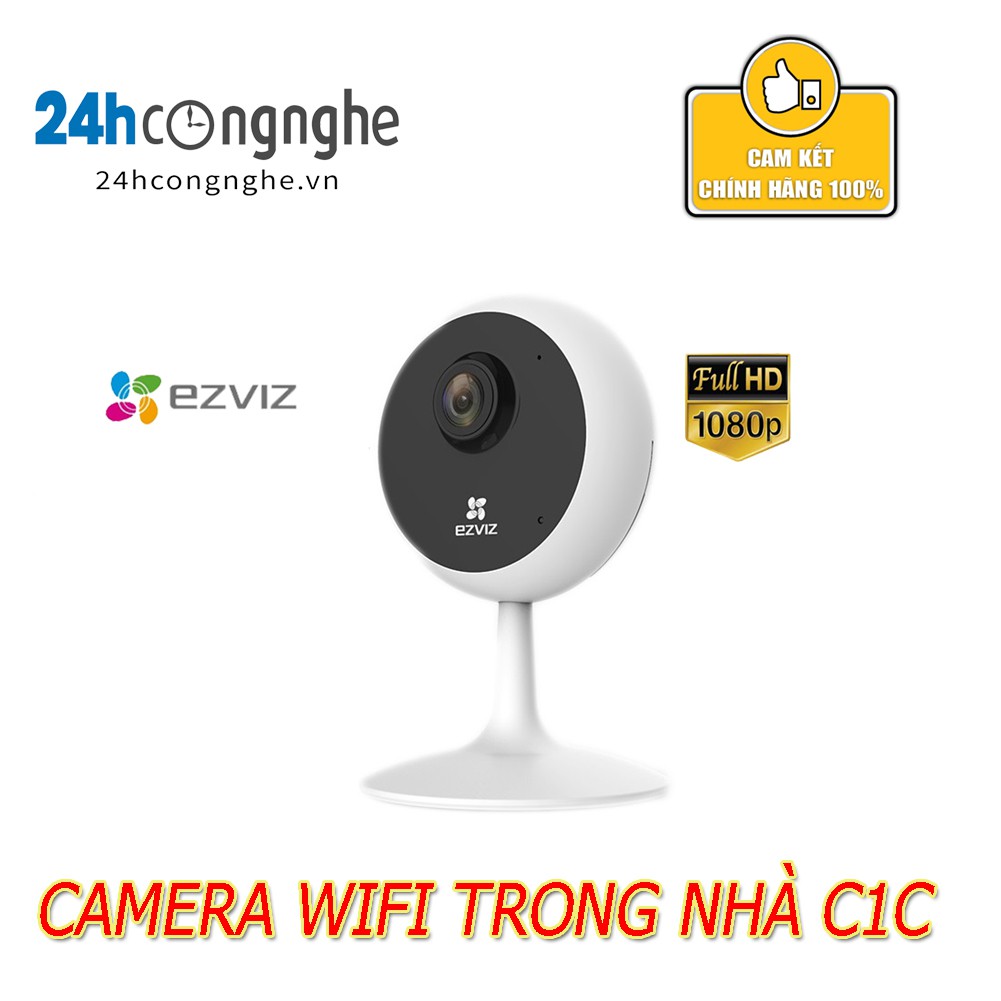 { Bán chạy } Camera Ezviz C1C 1080P (2.0)- Góc rộng, Kết nối wifi không dây