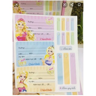 Nhãn vở Princess CL-NT226