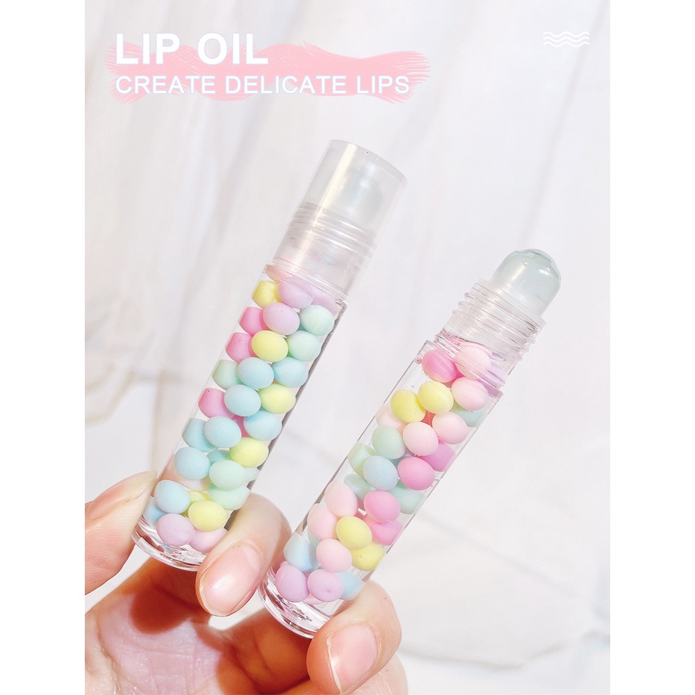 [Hàng mới về] Son bóng Dragon Ranee trong suốt hình quả cầu độc đáo