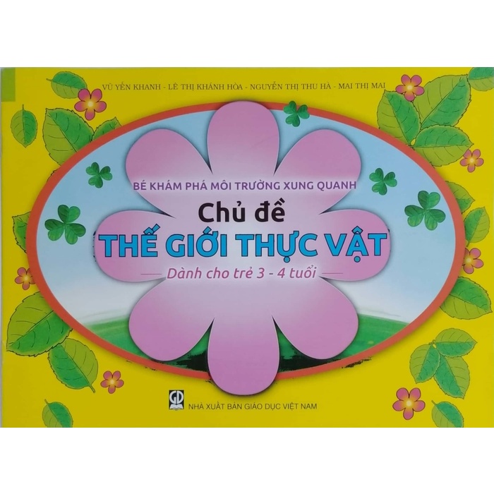 Sách - Bé khám phá môi trường xung quanh nhiều chủ đề (Dành cho trẻ từ 3-4 tuổi)