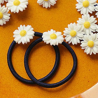 [TẶNG] Dây buộc tóc hoa cúc dây thun cột tóc nhiều màu