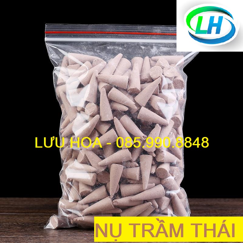 Nhang trầm hương hình nón cao cấp, Nụ trầm hương Thái Lan - Túi 250 nụ hương rất thơm