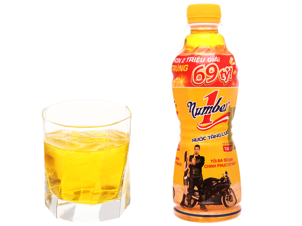 [FreeShip] Nước tăng lực number one chai 330ml