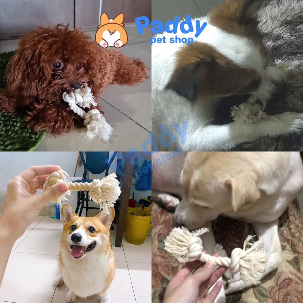 Xương Cotton Nhai Gặm Sạch Răng Cho Chó DoggyMan