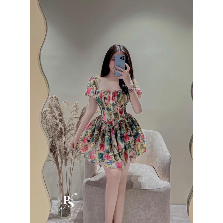 ĐẦM VOAN CÓ MÚT CÓ LÓT QUẦN UP