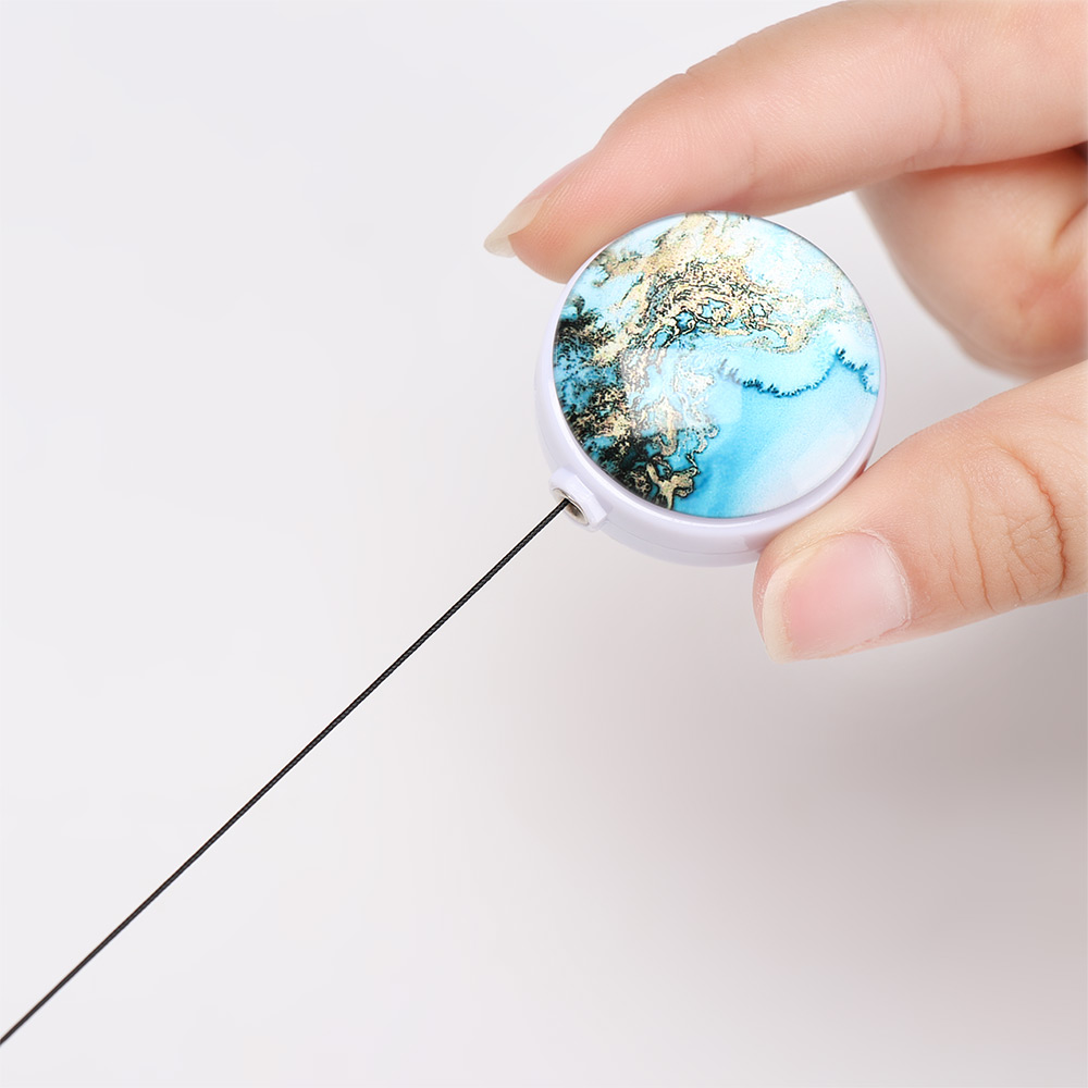 1 Dây Đeo Thẻ Id Họa Tiết Vân Đá Thời Trang