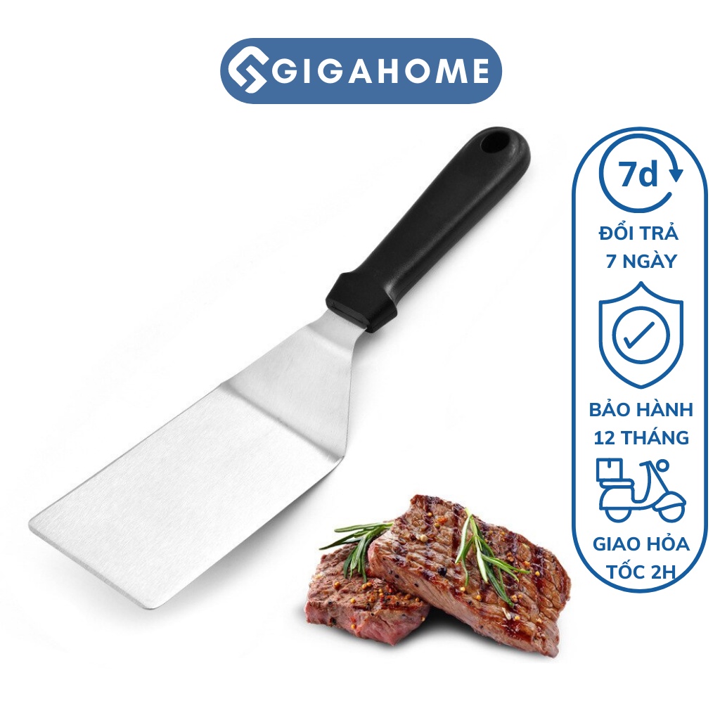 Xẻng Xúc Bánh Pizza, Lật Thịt Nướng Bằng Thép Không Gỉ GIGAHOME 9736
