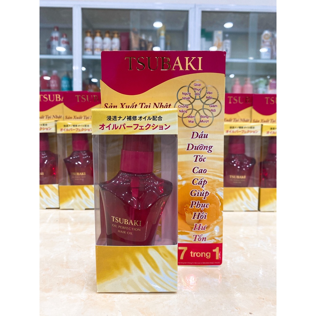 Tinh Dầu Dưỡng Tóc Tsubaki Perfection Hair Oil Nhật Bản 50ml