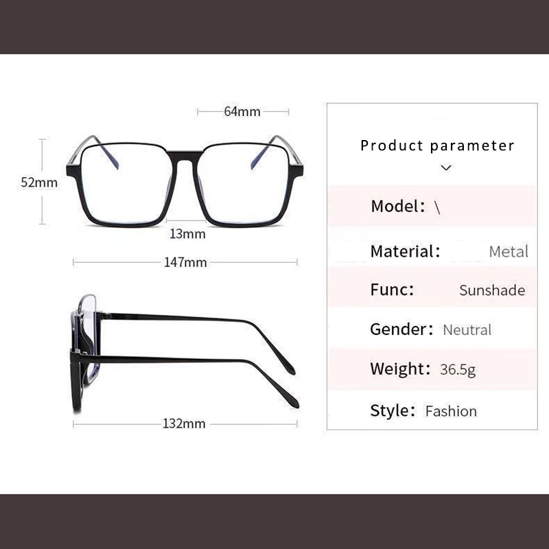 Kính Mát Gọng Lớn Phong Cách Retro