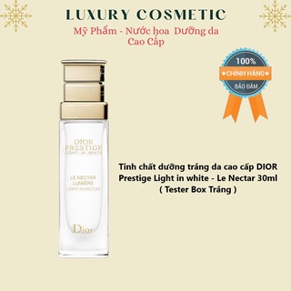 Tinh Chất Dưỡng Trắng Da Cao Cấp Dior Prestige Light In White - Le Nectar 30Ml ( Tester Box Trắng )