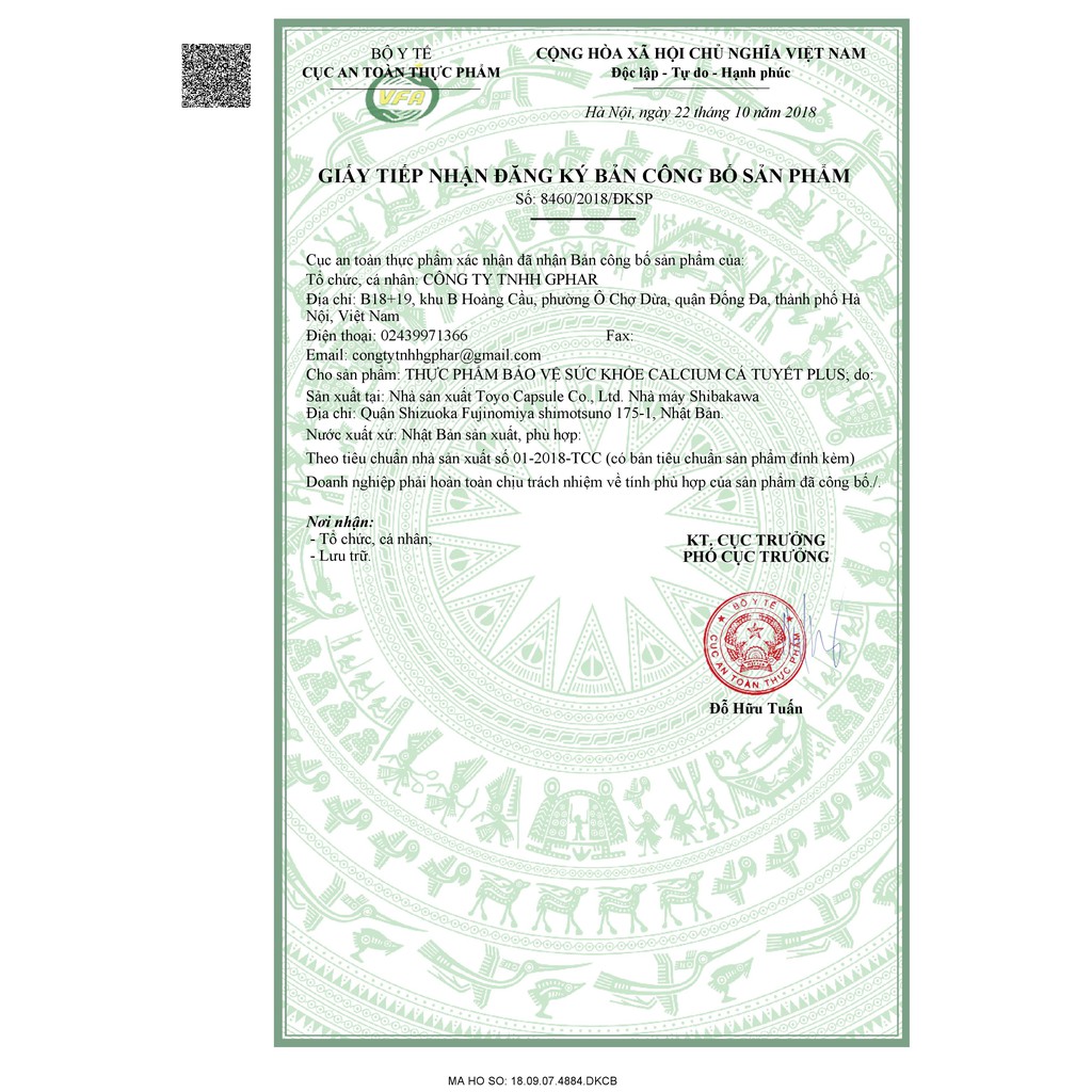 CANXI CÁ TUYẾT PLUS - Canxi hữu cơ Nhật Bản - Tối ưu chiều cao