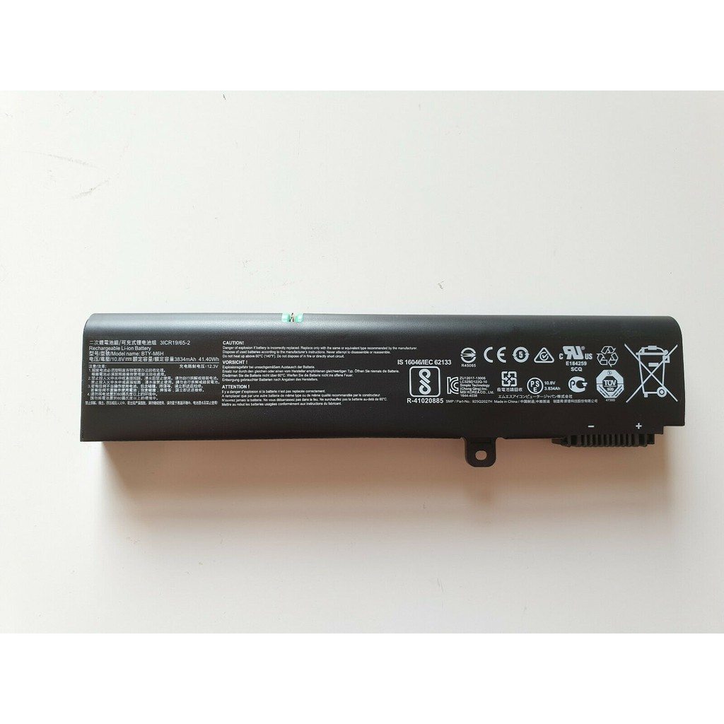 🎁 HÀNG ZIN 🎁 Pin (Battery) Latop MSI GE62 GE63 GE72 GE73 GV62 8RD BTY-M6H New Original