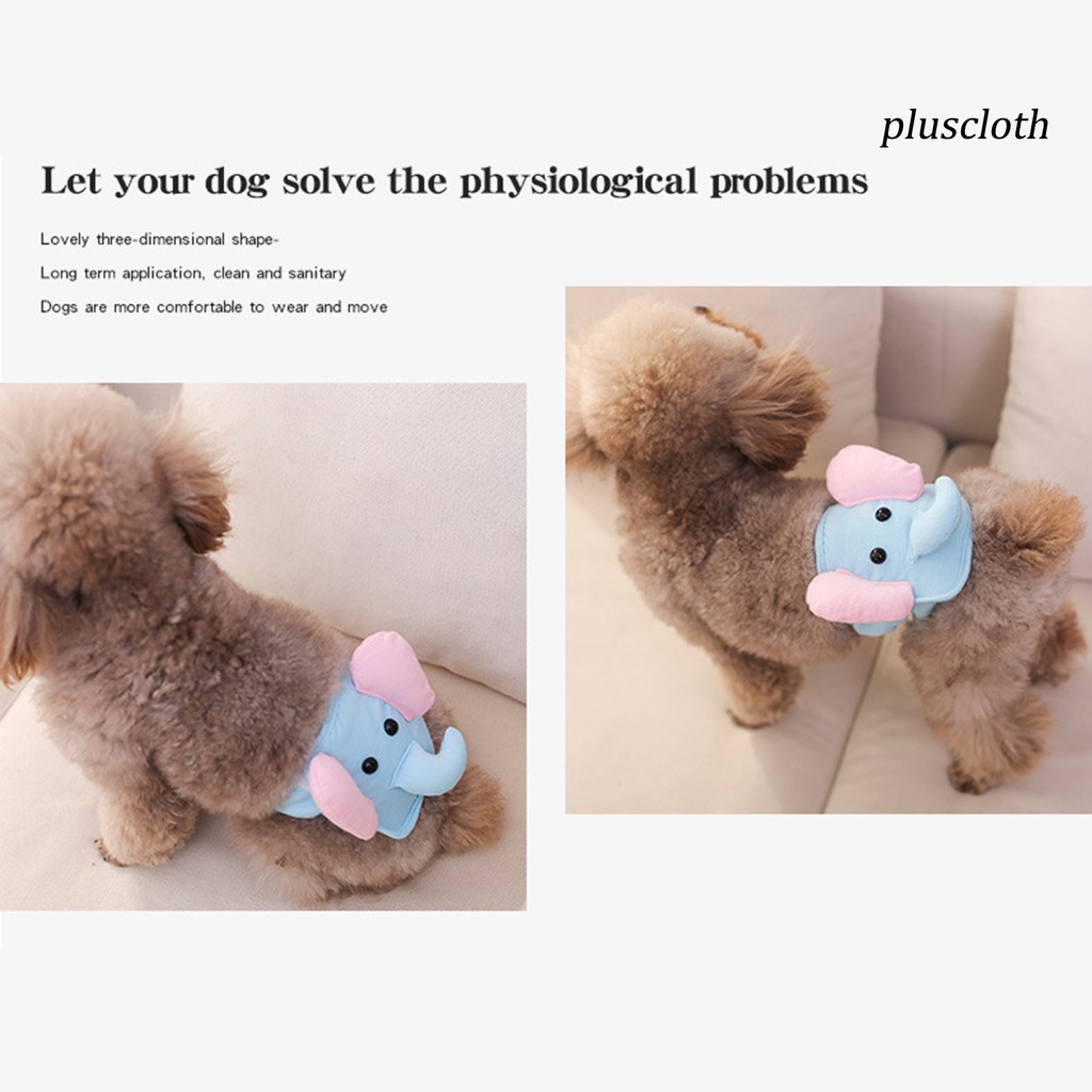 Quần Lót Cho Thú Cưng Họa Tiết Hoạt Hình Dễ Thương