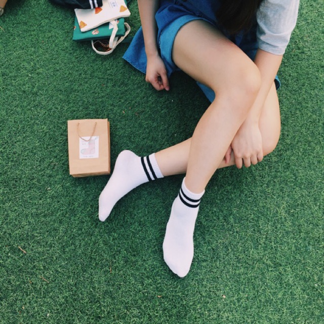 Tất 2 sọc hàn quốc