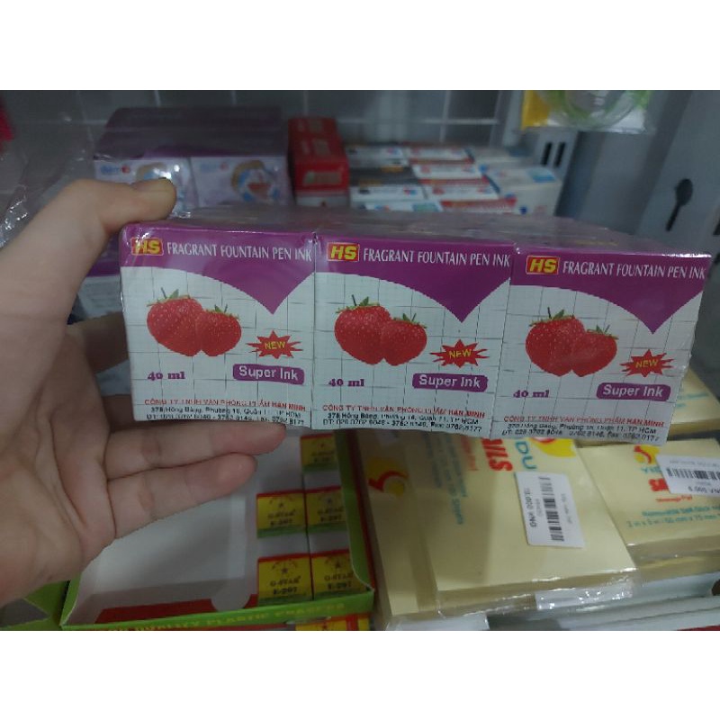 Mực hương dâu HS