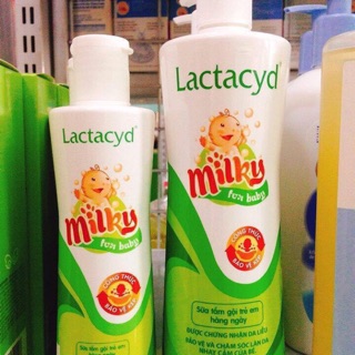 Combo 5 chai sữa tắm gội, sữa tắm ludtacyd cho bé ( si)