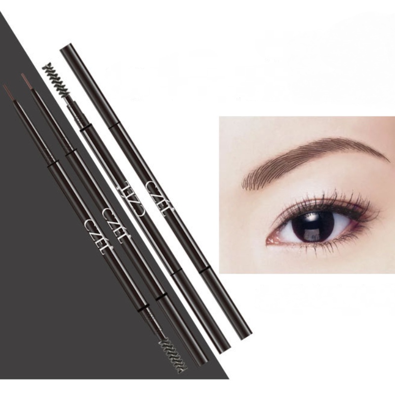 [Hàng mới về] Bút kẻ lông mày  CZEL thiết kế hai đầu xoay tự động chống thấm nước trang điểm lâu trôi