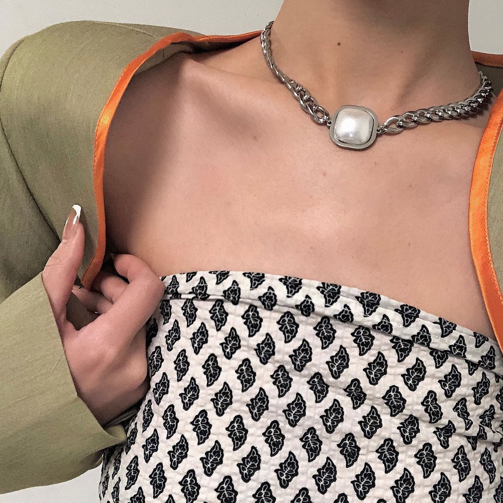 Dây Chuyền Ngọc Trai Thời Trang Sang Trọng 19A1244