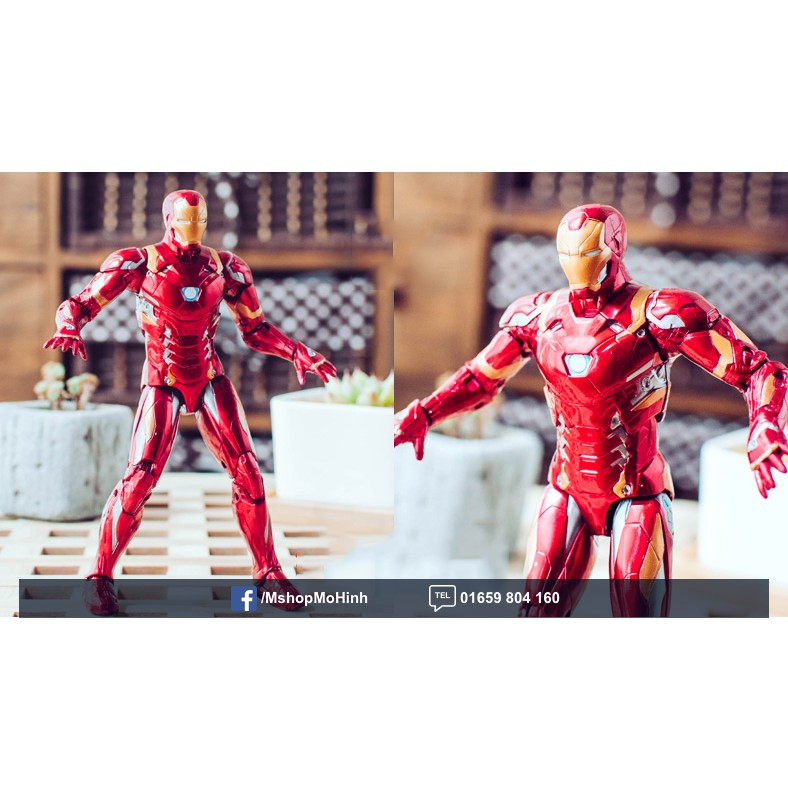 Mô hình đồ chơi Iron man mark 46 MK 46 người sắt hãng ZD Toy - Avenger