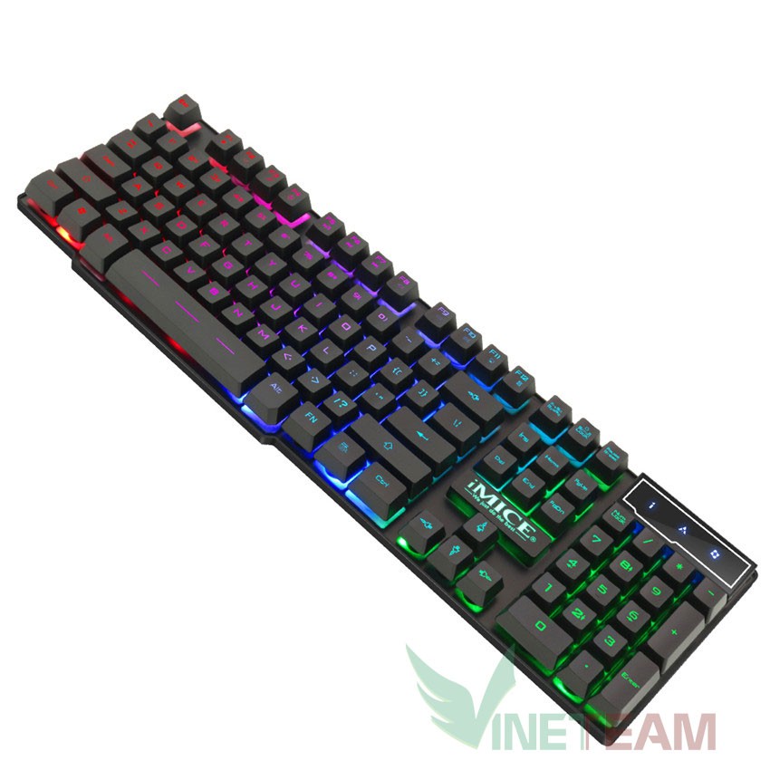 [NEW 9/2020] (LED 7 MÀU) BÀN PHÍM GIẢ CƠ CHUYÊN GAME AK-600 FULLBOX SHOP YÊU THÍCH