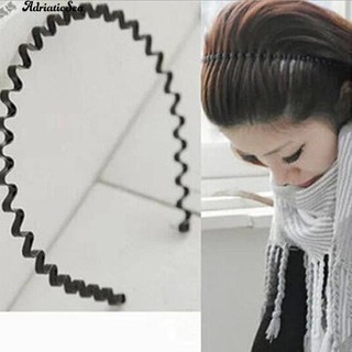Cài Tóc Gợn Sóng Màu Đen Cho Nữ