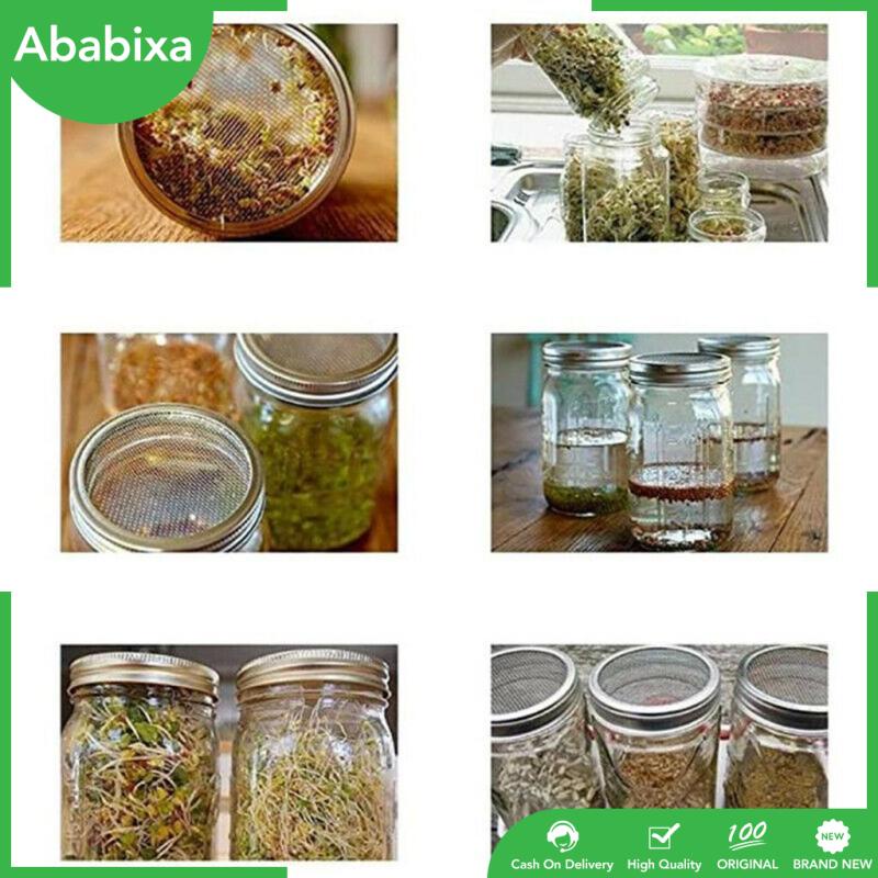 Nắp Lưới Bằng Thép Không Gỉ Bảo Vệ Lọ Trồng Cây Broccoli