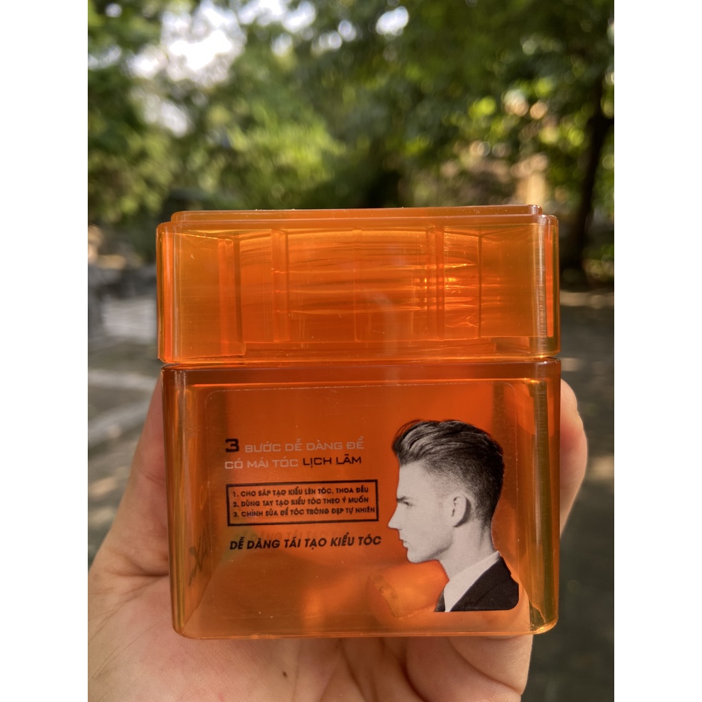 SÁP TẠO KIỂU TÓC GIỮ NẾP SIÊU CỨNG ROMANO RESTYLEABLE SPIKY WAX 68G