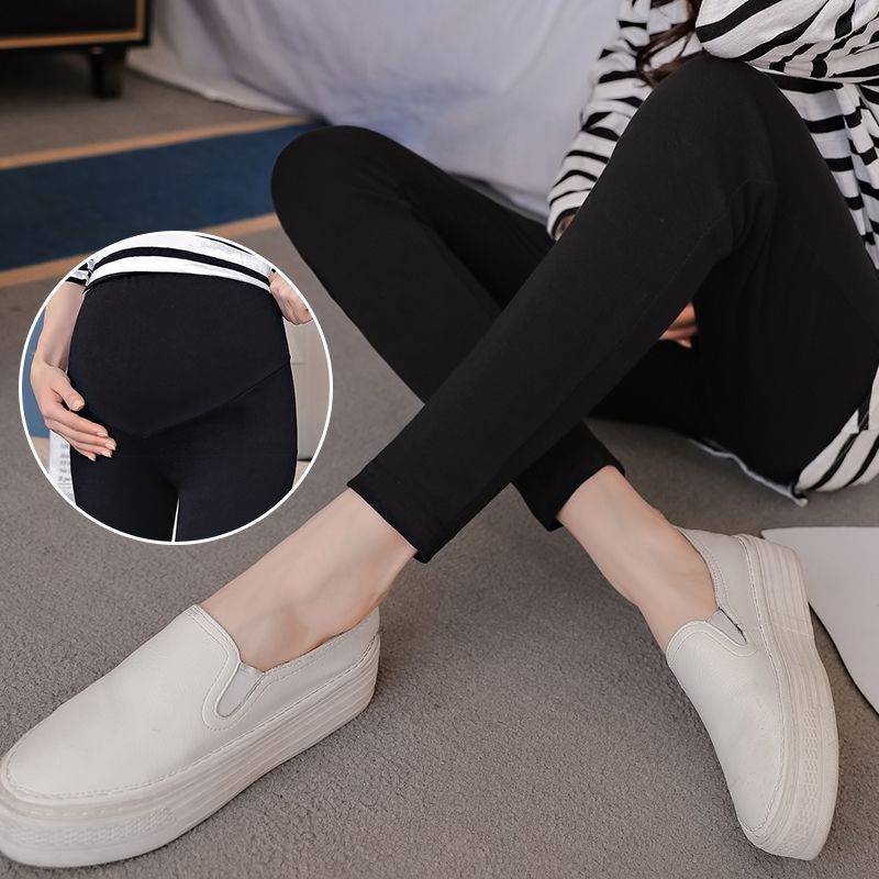 Quần Legging Dáng Ôm Thời Trang Xuân Thu Cho Mẹ Bầu