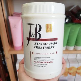 Hấp dầu j&b aloe hair mask 1000ml