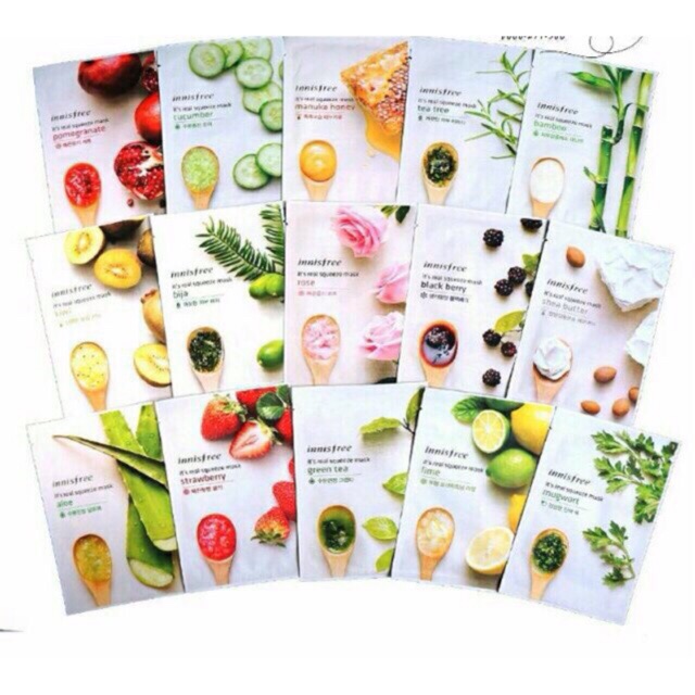 Mặt nạ Innisfree it’s real squeeze mask