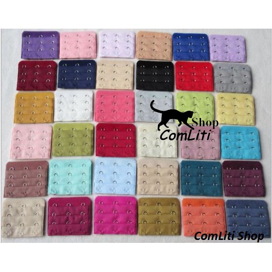 Móc Nối Áo Ngực 3 Móc Cài Miếng Nối Áo Ngực Nhiều Màu