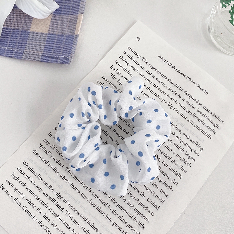 Dây Cột Tóc Họa Tiết Đa Dạng Duyên Dáng Xinh Xắn Cho Nữ