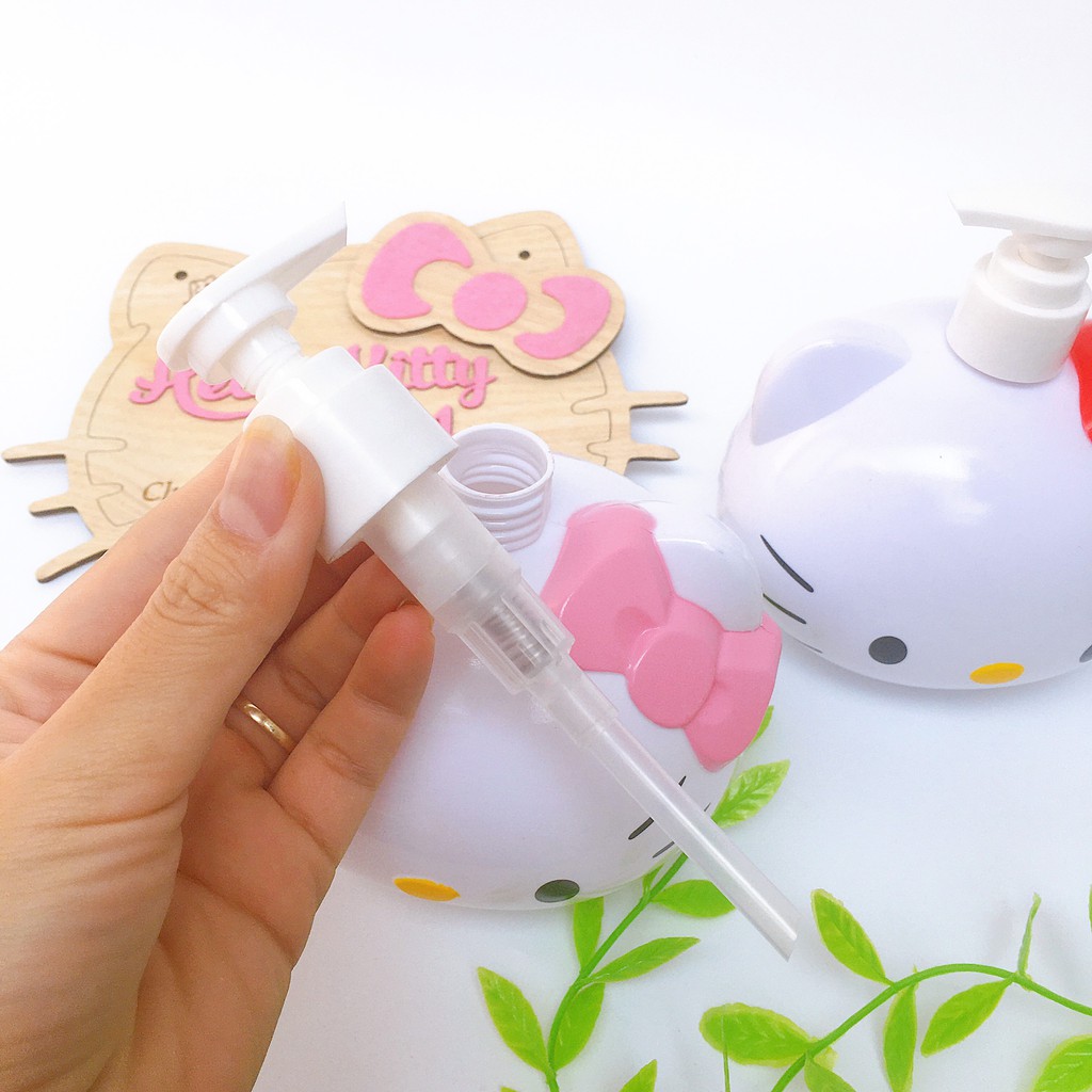 [HÀNG MỚI VỀ] Bình chiết 350ml Hello Kitty ☘☘