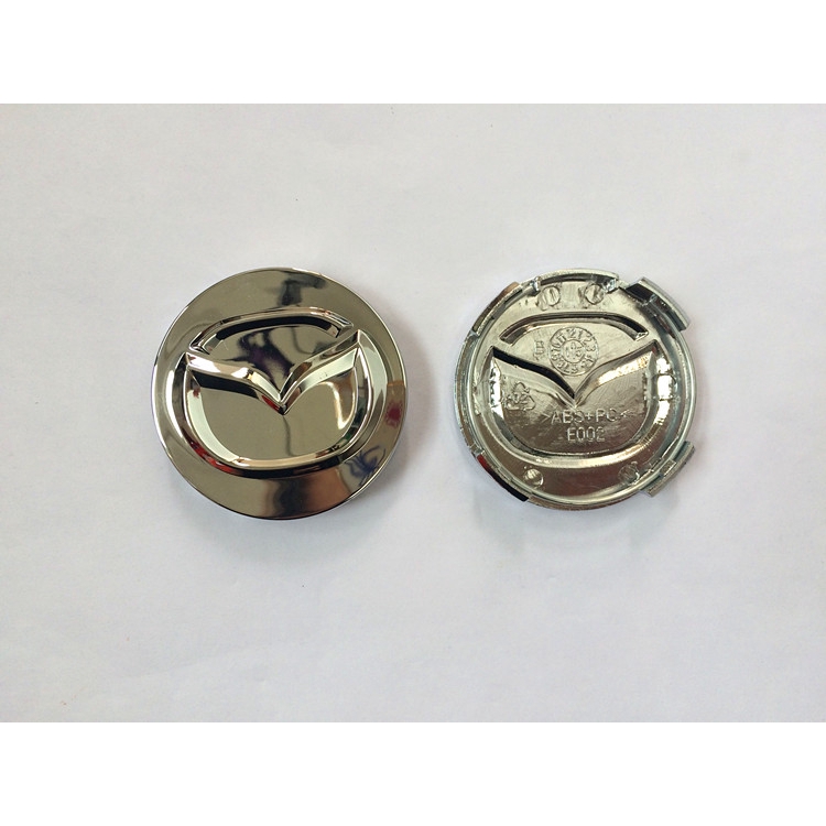 Set 4 nắp chụp mâm bánh xe hơi hình logo Mazda 323 Fomeila/Ma3Ma6/Ma2 Rui