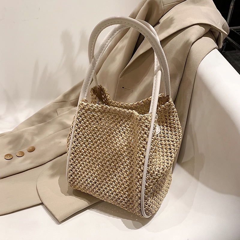 Túi Cói Đeo Chéo Thiết Kế Mới Thời Trang Mùa Hè Cho Nữ 2022