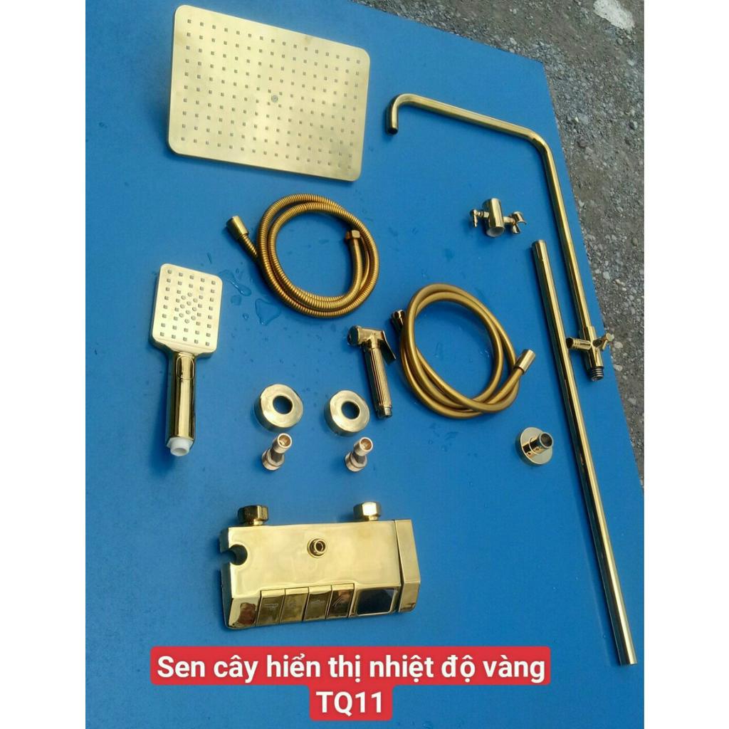Sen Cây hiển thị nhiệt độ màu vàng HDND236 , sen cây phím đàn màu vàng