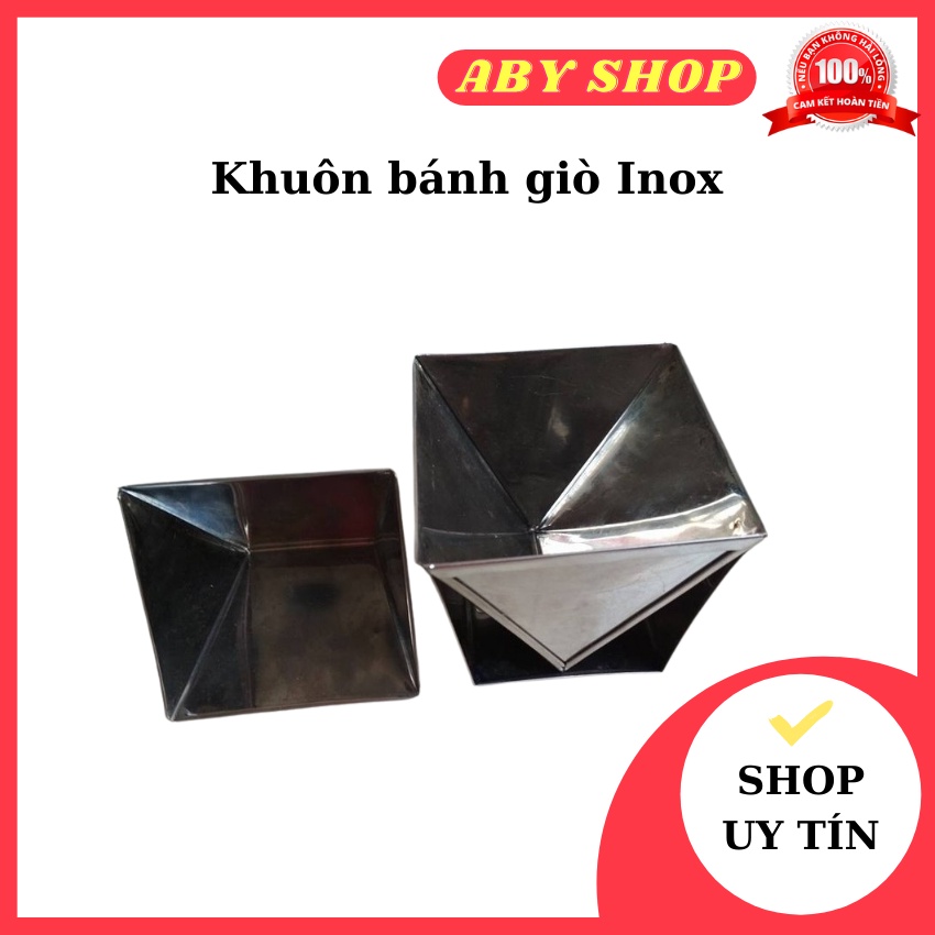 Khuôn bánh giò Inox ⚡ SIÊU BỀN ⚡ khuôn inox chất liệu dày dặn an toàn khi sử dụng