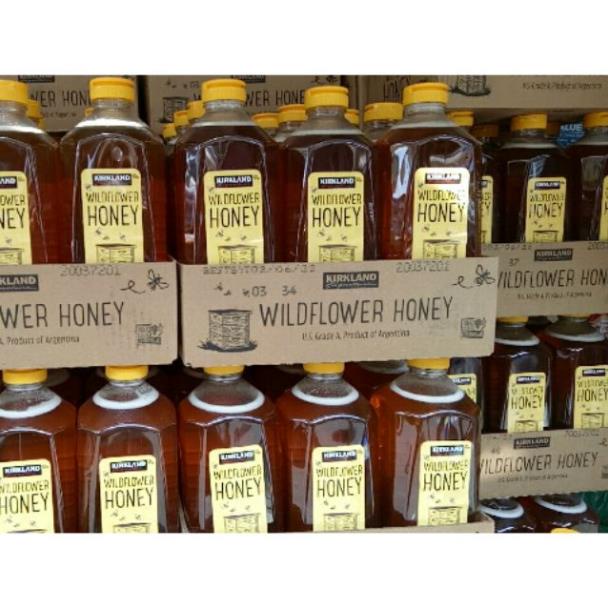 Mật Ong Kirkland Organic Honey Bears 2,27kg | Mật ong Mỹ Kirkland