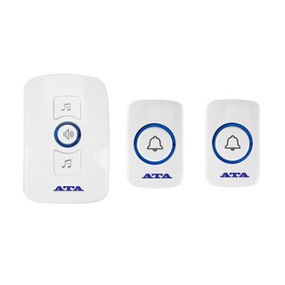 Chuông cửa không dây 1 chuông 2 nút nhấn ATA