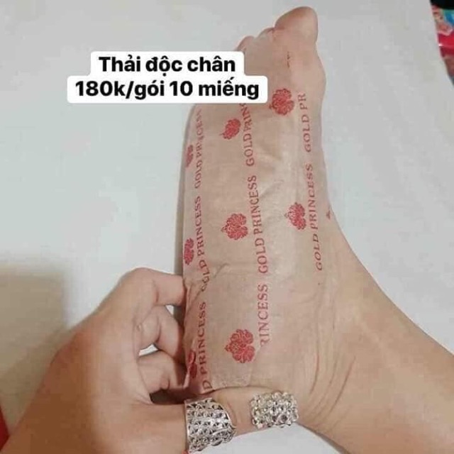 MIẾNG DÁN THẢI ĐỘC CHÂN THÁI LAN