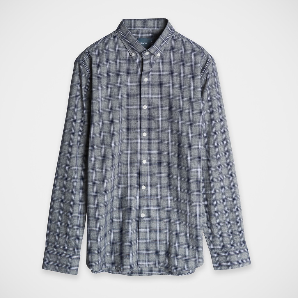 Áo sơ mi BEN & TOD cotton cao cấp co giãn phong cách đơn giản công sở 20051 | BigBuy360 - bigbuy360.vn