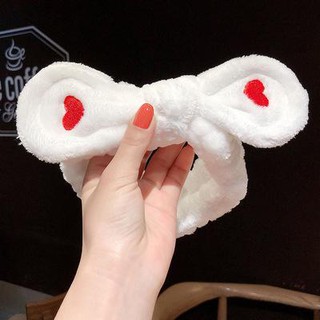 Băng đô rửa mặt, makeup cute