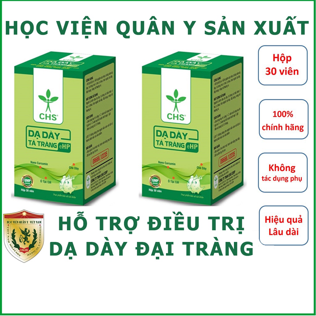 2 Hộp Rocori Dạ Dày Đại Tràng - Dạ Dày Tá Tràng eHP