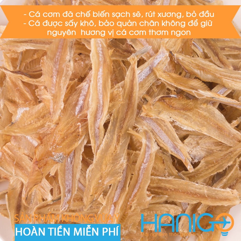 Khô Cá Cơm Loại 1- Khô Cá Cơm đã rút xương bỏ đầu- Đặc Sản Đà Nẵng HANIGO FOOD | BigBuy360 - bigbuy360.vn